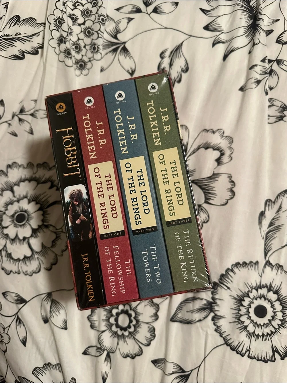 Book Box Set - Red, Blue, Green, Brown Covers